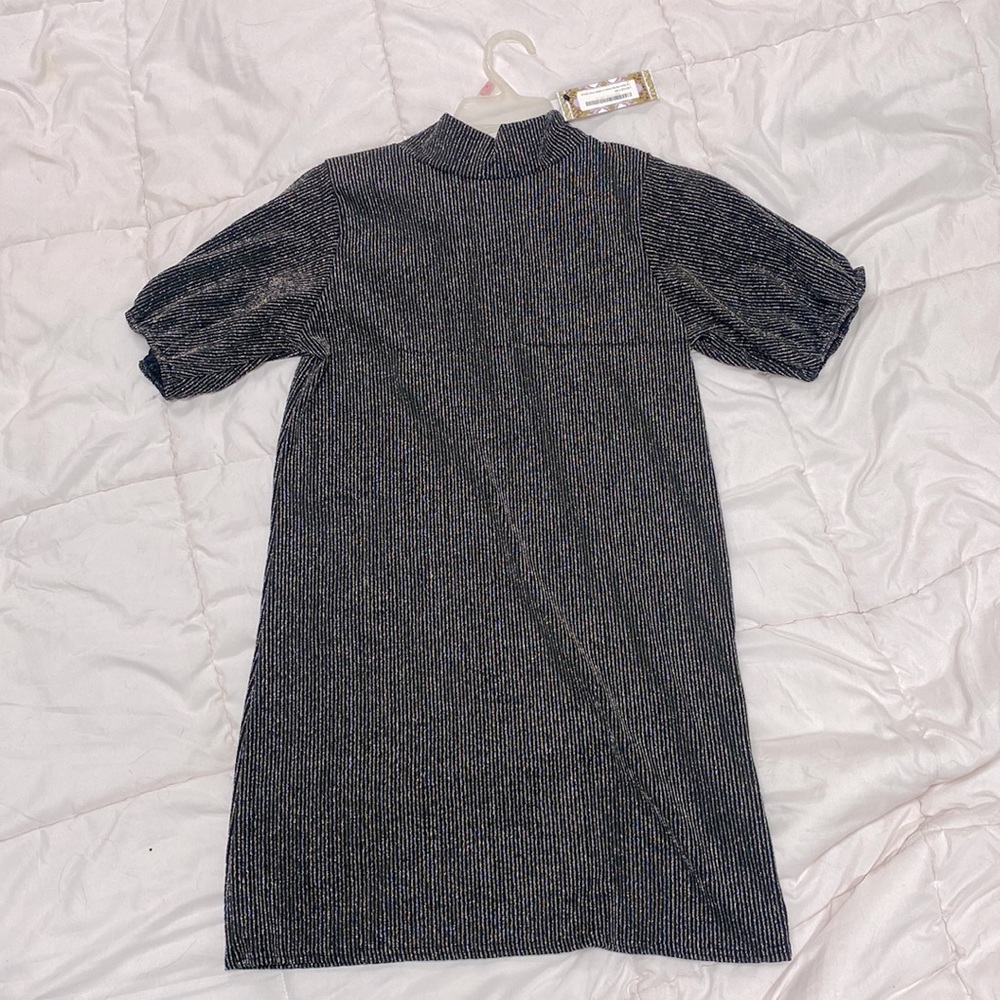 Boohoo tie back swing dress